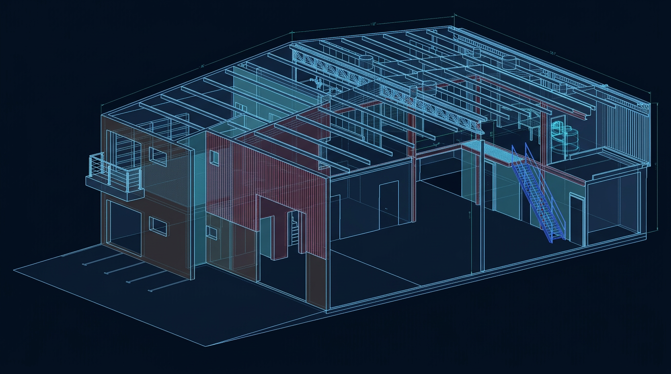X-ray style cutaway of the HHRL facility in Randburg